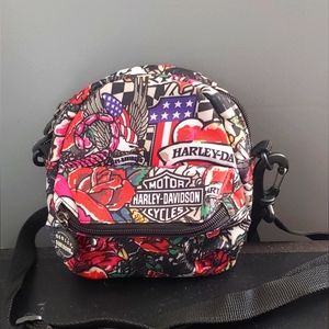 Harley Davidson minime side bag discontinued Tattoo pattern